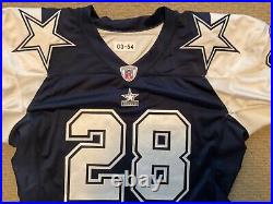 Darren Woodson Dallas Cowboys Game Worn /issued double Star 2003/size 54/HoF