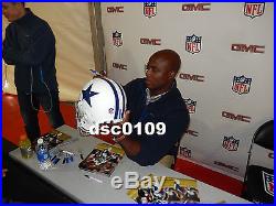 DeMarcus Ware Autographed Dallas Cowboys Game Used Helmet Schutt Future HOF