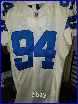 DeMarcus ware Game Used Autographed Cowboys Uniform Jersey Pants