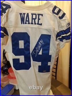 DeMarcus ware Game Used Autographed Cowboys Uniform Jersey Pants