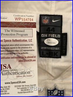 Demarcus Lawrence Dallas Cowboys Authentic Game Used Autographed Jersey JSA COA