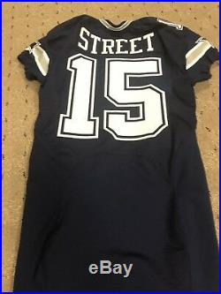 Devin Street Dallas Cowboys Game Worn Game Used Jersey