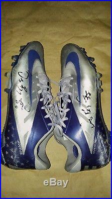 Dez Bryant Game Used Cleats Signed Nike 2011 Dallas Cowboys