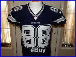 Dez Bryant Nike Game Used / Issued Jersey Dallas Cowboys COA 2013 40 SKILL