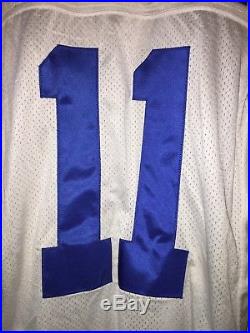Drew Bledsoe #11 Dallas Cowboys Game Used Worn Jersey 2005 Prova Tag
