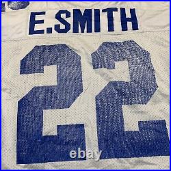 EMMITT SMITH DALLAS COWBOYS AUTHENTIC WILSON PRO LINE JERSEY MEN WHITE sz 48