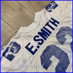 EMMITT SMITH DALLAS COWBOYS AUTHENTIC WILSON PRO LINE JERSEY MEN WHITE sz 48