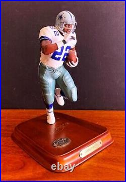 EMMITT SMITH Danbury Mint Figurine, All Star Series, Dallas Cowboys