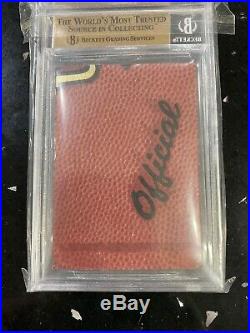 EMMITT SMITH LEATHERBACK RARE 1 Of 12 T3 COLLECTORS EDGE BGS GAME USED 9.5 Pop1