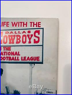 EXTREMELY RARE Vintage 60s NFL Dallas Cowboys Football Drafting Rookie Magazine