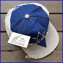 Eastport NFL Dallas Cowboys Logo Star Snapback Hat Cap Vintage 90s Original Tag