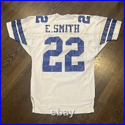 Emmit Smith Dallas Cowboys Jersey Wilson Pro Line Authentic Prestige Team Sz 44