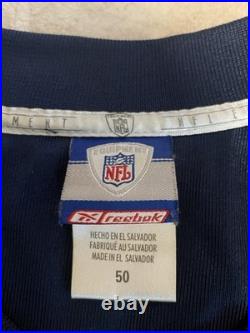 Emmitt Smith #22 Dallas Cowboys Jersey Size 50 Dark Blue Excellent Condition