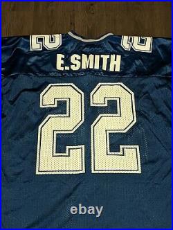 Emmitt Smith #22 Dallas Cowboys NFL Wilson Football Jersey 2XL 50 Rookie Vintage
