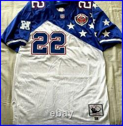 Emmitt Smith AUTHENTIC Mitchell & Ness 1996 NFC Pro Bowl stitched jersey Cowboys