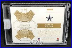 Emmitt Smith Auto 2018 Flawless Autograph #2/5 Game Used Worn Swatch COWBOYS