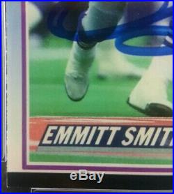 Emmitt Smith Autographed 1990 Score Supplemental Signed Auto RC PSA/DNA Cowboys