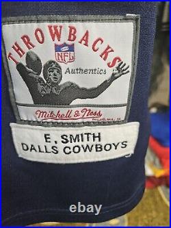 Emmitt Smith Dallas Cowboys Authentic Mitchell & Ness Jersey Size 56