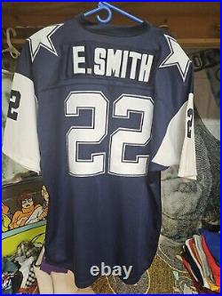 Emmitt Smith Dallas Cowboys Authentic Mitchell & Ness Jersey Size 56