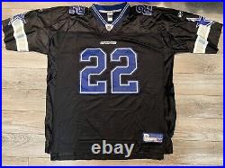 Emmitt Smith Dallas Cowboys NFL Black Variation Reebok Football Jersey 2XL 2X