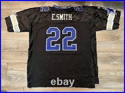Emmitt Smith Dallas Cowboys NFL Black Variation Reebok Football Jersey 2XL 2X