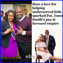 Emmitt Smith Dallas Cowboys Paul Quinn College Letterman Jacket 2XL ONLY ONE Emmitt Smith Dallas Cowboys Paul Quinn College Letterman Jacket 2XL ONLY ONE