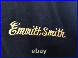 Emmitt Smith Dallas Cowboys Paul Quinn College Letterman Jacket 2XL ONLY ONE Emmitt Smith Dallas Cowboys Paul Quinn College Letterman Jacket 2XL ONLY ONE