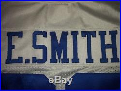 Emmitt Smith Dallas Cowboys Reebok Jersey 56 Authentic HOF Helmet Tag 2001 2002