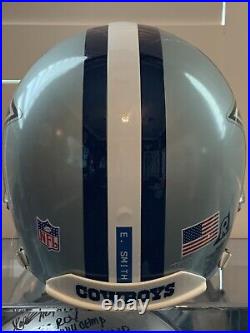 Emmitt Smith Edition Authentic Dallas Cowboys VSR4 Helmet
