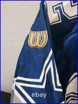 Emmitt Smith Jersey 1994 VTG Rare Dallas Cowboys Blue Large 46 Pro Line Wilson