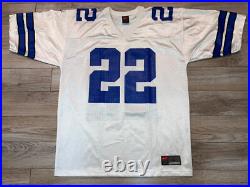 Emmitt Smith vintage Dallas Cowboys NFL Nike Football Jersey Large L