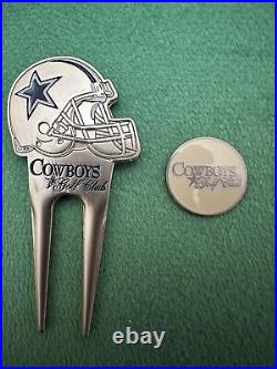 Exclusive Vintage Lorente Dallas Cowboys Golf Club Divot Tool and Ball Marker