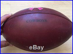 Extremely Rare Dallas Cowboys Wilson The Duke Breast Cancer
