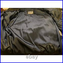 G-III Dallas Cowboys NFL Varsity Leather Jacket Mens L Full Zip Embroidered Logo