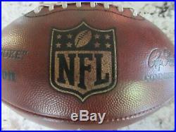 Game Used Dallas Cowboys Wilson NFL Leather Football! Great Game Ball