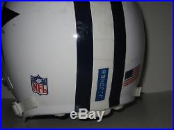 Game Used Football Helmet Dallas Cowboys Julius Jones