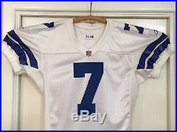 Game Used Issued Dallas Cowboys Chad Hutchinson Jersey