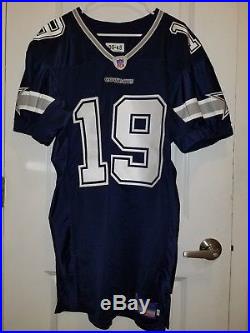 Game Worn/Issued 2006 Dallas Cowboys Reebok Miles Austin Rookie Jersey Size 48