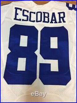 Gavin Escobar Dallas Cowboys Game Issued Used Worn Jersey Cleats