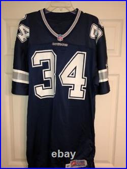Herschel Walker Dallas Cowboys Game Issued Jersey Used Bulldogs Vikings 1996