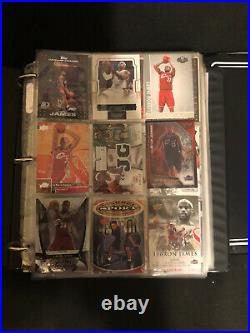 Huge Sport Cards Lot with Extras Auto Lebron James and Shaquille ONeal shoe etc