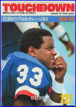 JAPAN 1984 TONY DORSETT DALLAS COWBOYS Touchdown Magazine JAPANESE