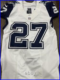 JJ Wilcox Dallas Cowboys Game Used Worn Color Rush Jersey 2015 Vs Panthers