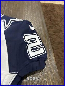 JJ Wilcox Dallas Cowboys Game Used Worn Color Rush Jersey 2015 Vs Panthers