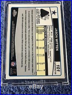 Jason Witten 3 Card 1/1 Lot Patch Autograph NFL SHIELD Superfractor Cowboys
