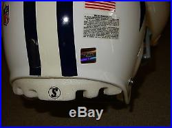 Jason Witten Autod Dallas Cowboys Game Used Helmet Throwback ReCertified in 2010