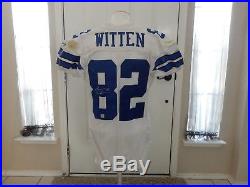Jason Witten Autographed Game Used Dallas Cowboys Jersey 06-48