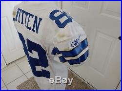 Jason Witten Autographed Game Used Dallas Cowboys Jersey 06-48