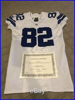 Jason Witten Dallas Cowboys Game Worn Game Used Jersey COA And Hologram Prova