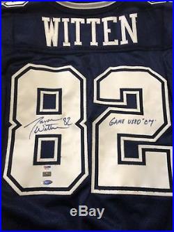 Jason Witten Dallas Cowboys Game Worn Game Used Jersey Signed Steiner PSA DNA